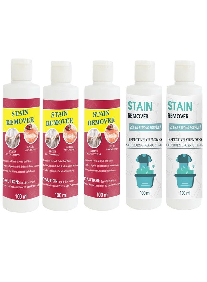 TOOVUS Stain Remover Combo Pack of Red (Pack of 3), Doll and Doll Stain Remover | Multi-Surface Cleaning Solution for Clothes, Fabrics, Upholstery (100 g Each) - Image 1
